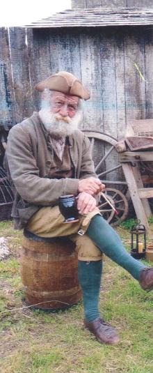 John as villager in Poldark
